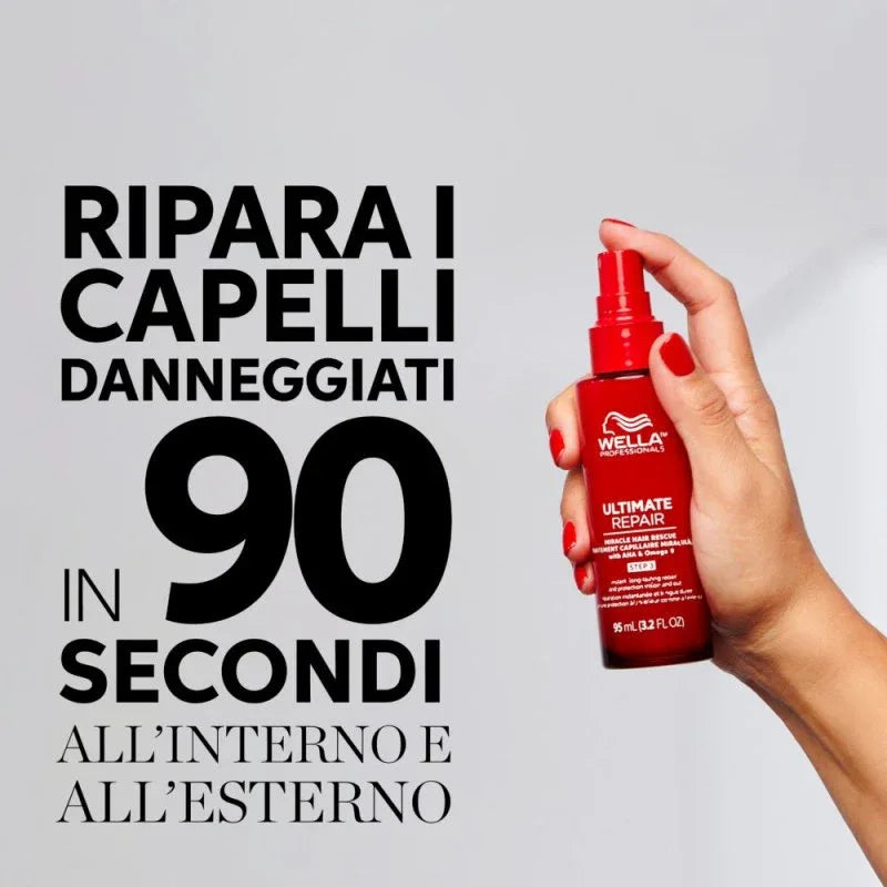 Ultimate Repair Miracle Hair Rescue trattamento capelli danneggiati Wella Professionals - Planethair
