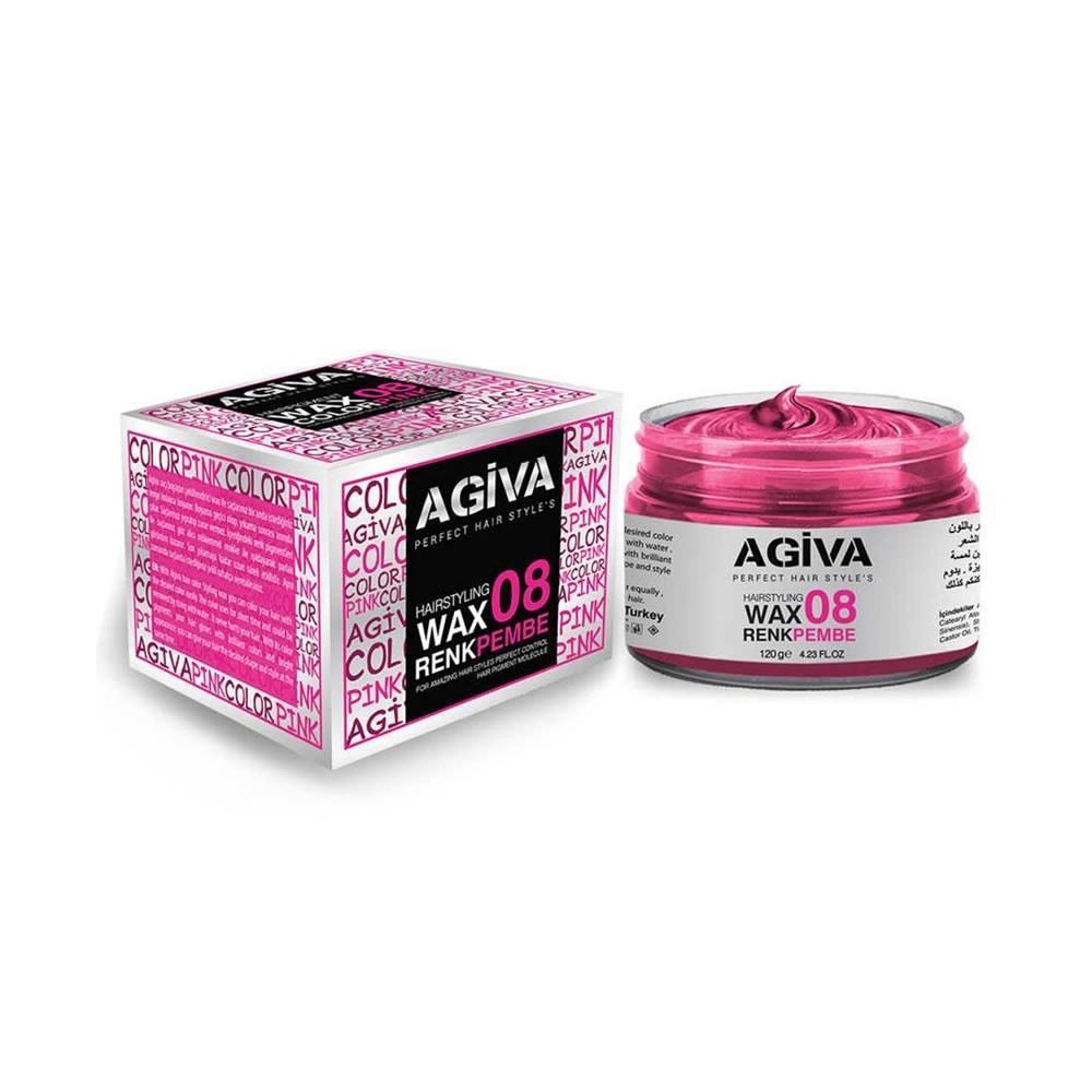 Agiva Color Wax Rosa 120 gr - Planethair 