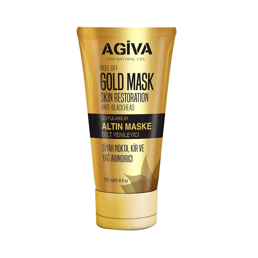 Agiva Peel Off Gold Mask maschera viso uomo 150ml Agiva
