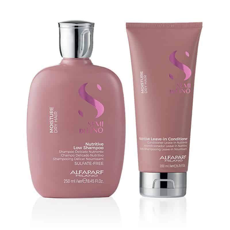Alfaparf Semi di Lino Kit Balsamo Moisture capelli secchi - Planethair 