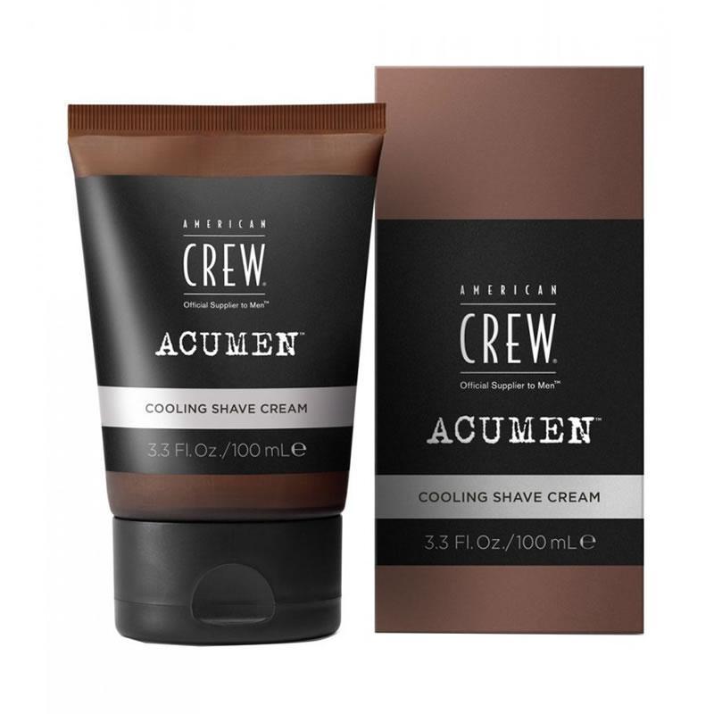 American Crew Acumen Cooling Shave Cream 100ml - Planethair 
