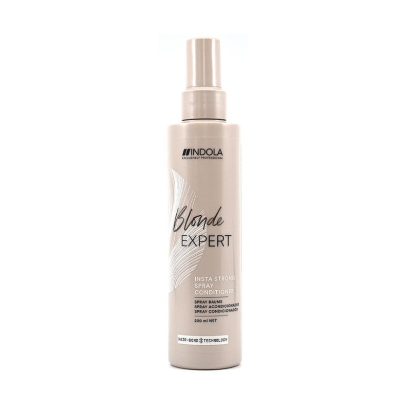 Indola Blonde Expert Insta Strong Spray Conditioner capelli biondi 200ml - Planethair 