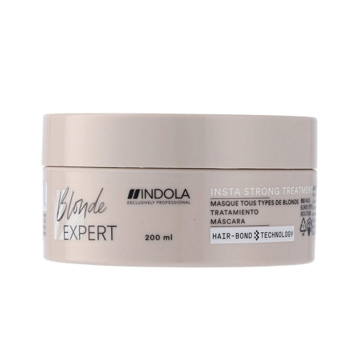 Indola Blonde Expert Insta Strong Treatment maschera capelli biondi - Planethair 