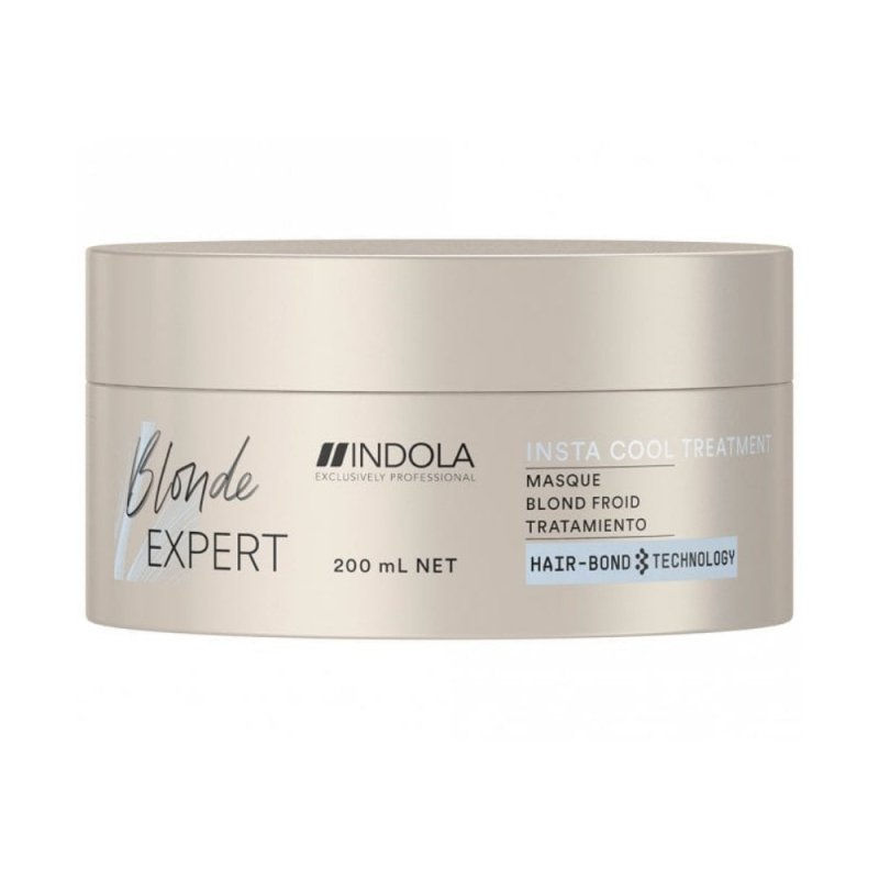 Indola Blonde Expert Insta Cool Treatment maschera antigiallo 200ml - Planethair 