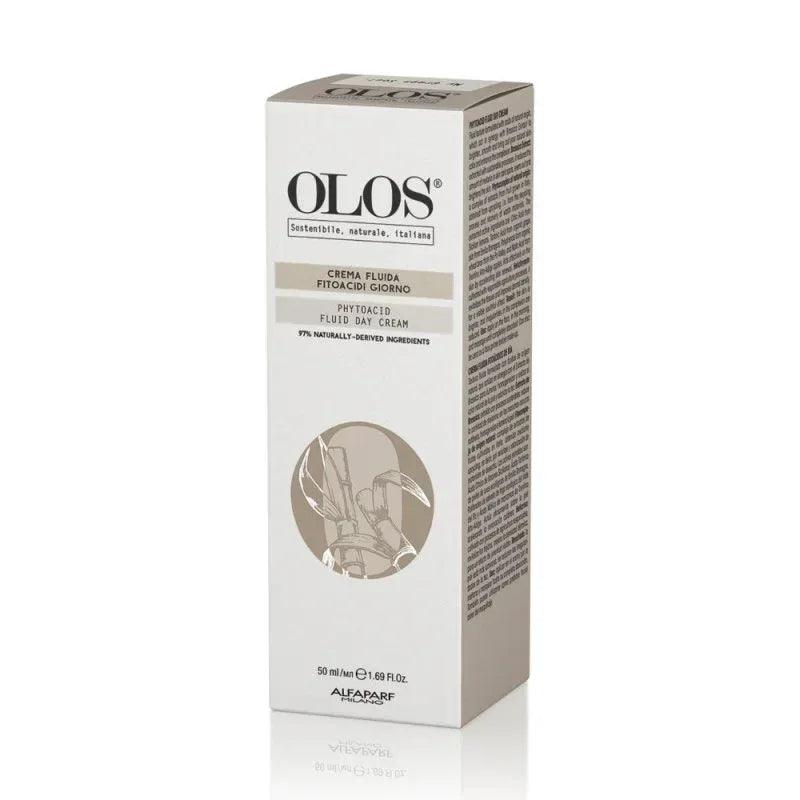 Olos Crema Viso Fluida Fitoacidi Giorno 50ml - Planethair
