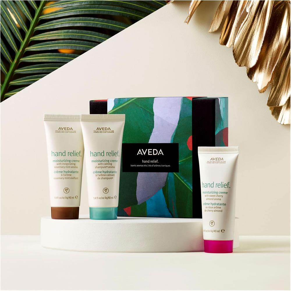 Aveda Hand Relief Trio Kit Regalo Crema Mani - Planethair 