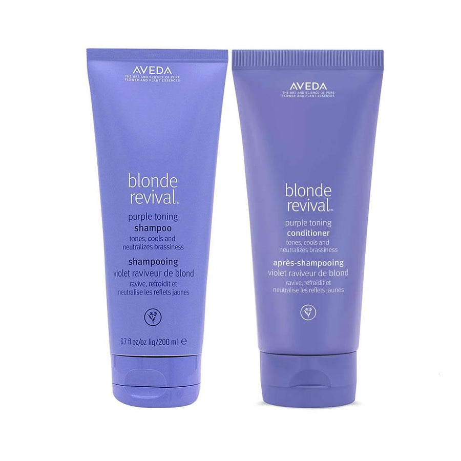 Aveda Kit Blonde Revival trattamento antigiallo - Planethair 