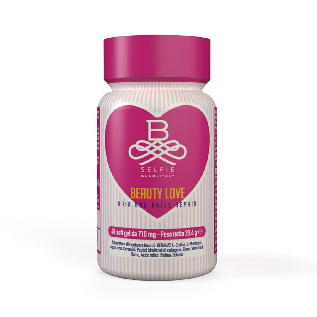 B-selfie Beauty Love 40 soft gel integratori per capelli e unghie - Planethair 