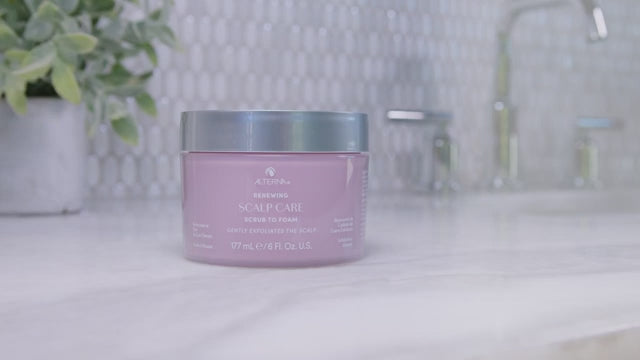 Alterna Scalp Care Scrub To Foam Exfoliating Shampoo 177ml