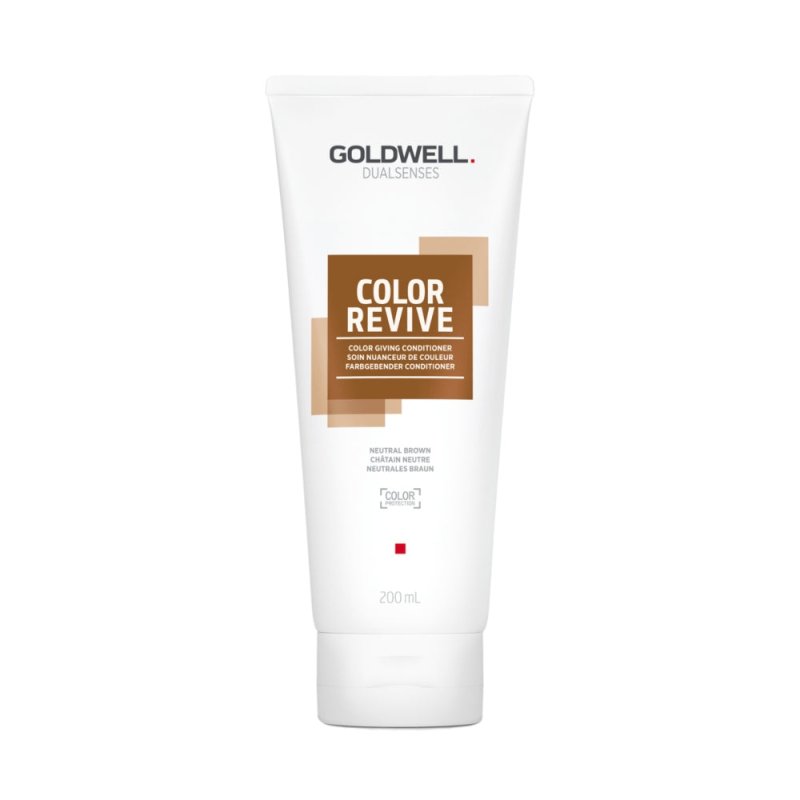 Goldwell Dualsenses Color Revive Conditioner Marrone Neutro 200ml - Planethair 
