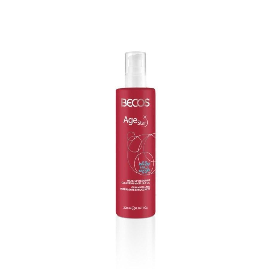 Becos Age Star Olio Micellare Detergente Struccante 200ml - Viso - Beauty