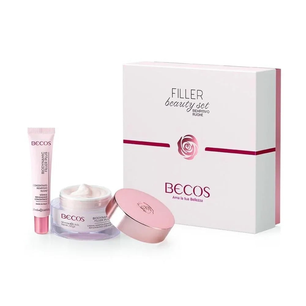 Becos Biodynamic Filler Plus Plumping Cream Concentrate Wrinkle Filler Kit