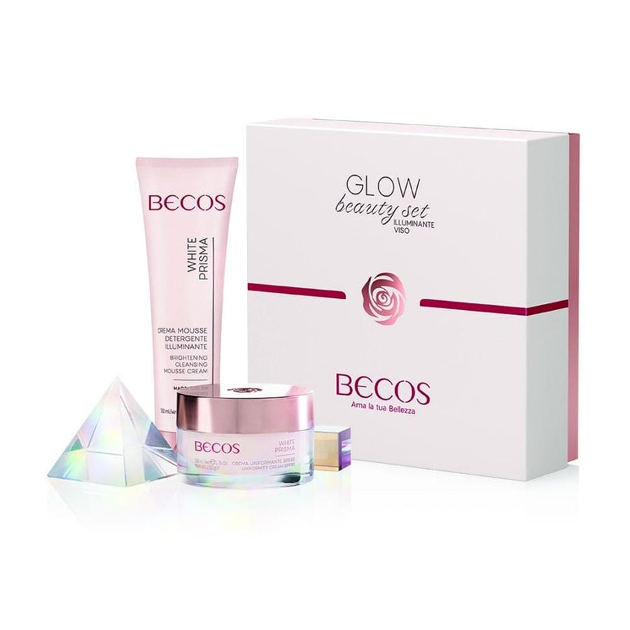 Becos White Prisma Crema Antimacchia. Crema Detergente Viso Kit - Macchie - 30/40