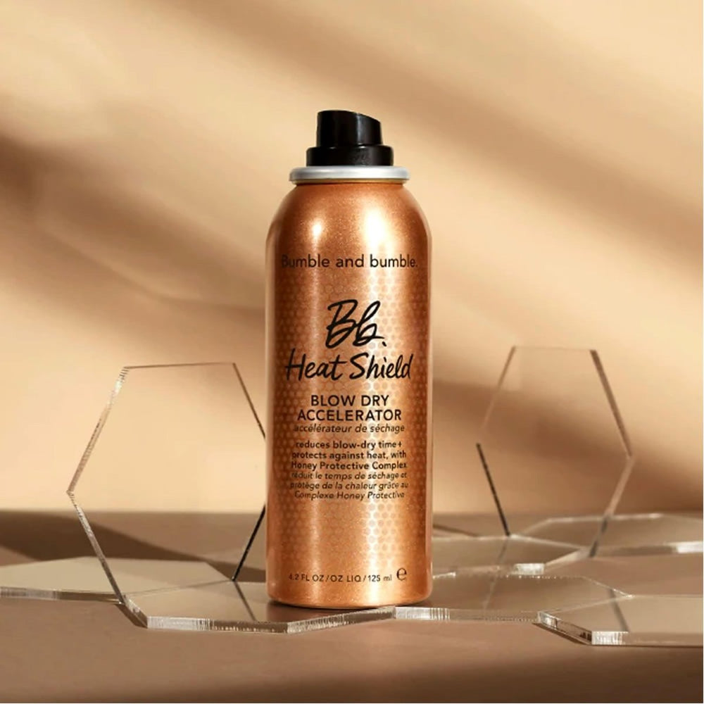 Bumble and Bumble Heat Shield Blow Dry Accelerator spray per asciugatura veloce 125ml - Planethair 