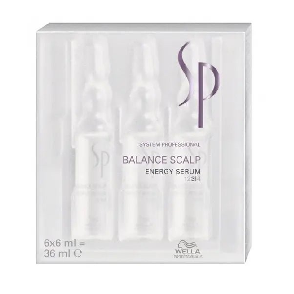 System Professional Balance Scalp Energy Serum 6 fiale 6 ml - Planethair 