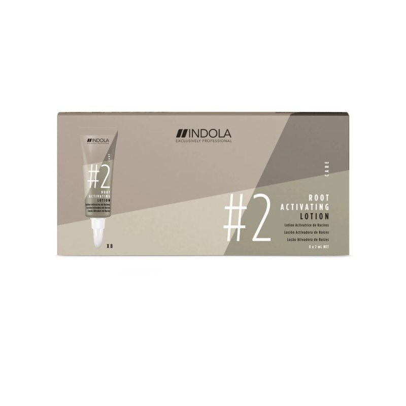 Indola Root Activating Lotion trattamento anticaduta capelli 8 x 7ml - Caduta Capelli - 30/40