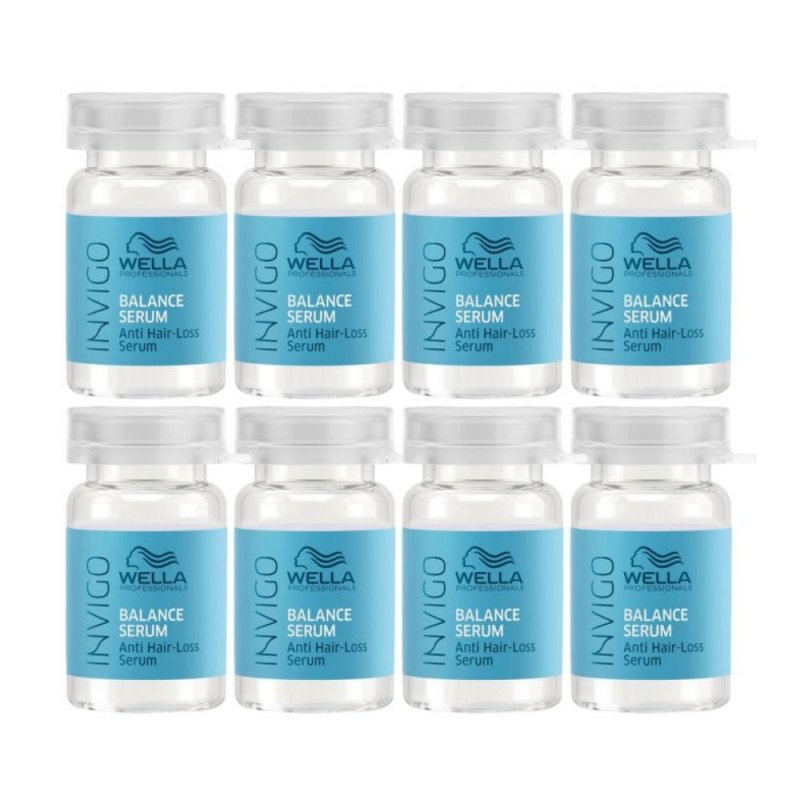 Wella Invigo Scalp Balance Siero anticaduta capelli 8x6 ml - Planethair 