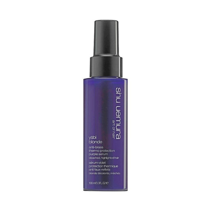 Shu Uemura Yubi Blonde Purple Serum antigiallo termoprotettore 100ml - Planethair 