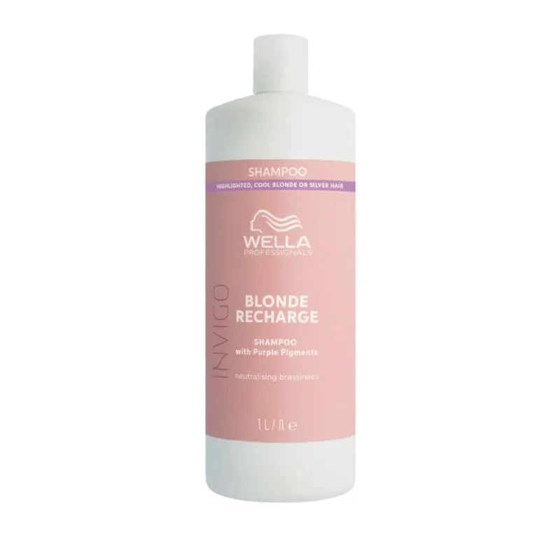 Wella Invigo Blonde Recharge Cool Blonde Shampoo capelli biondi o grigi - Planethair