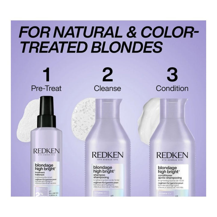 Redken Blondage High Bright Kit Trattamento capelli biondi - Capelli Biondi - 20-30% off