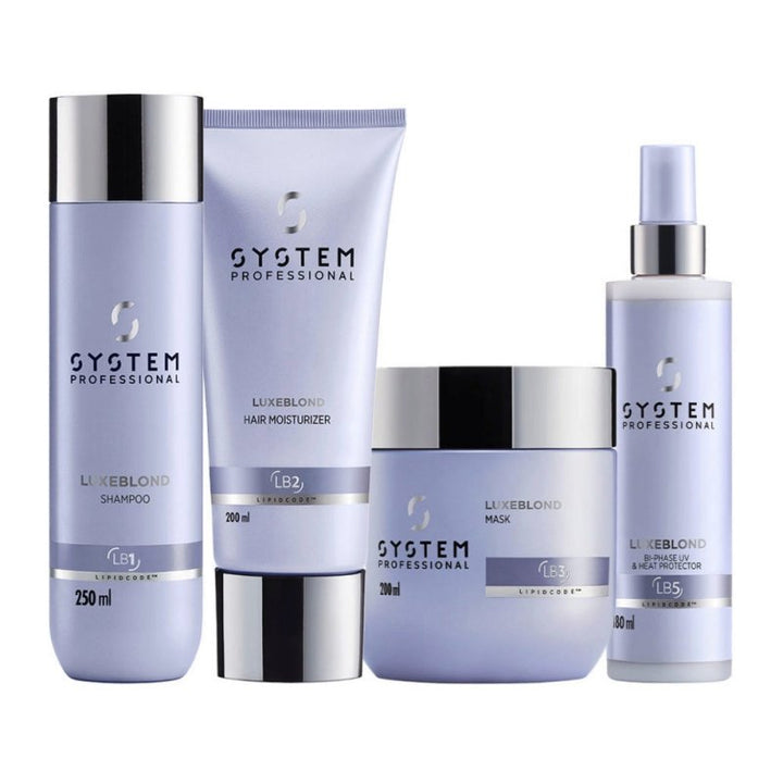 System Professional LuxeBlond Kit Capelli Biondi Freddi - Planethair 