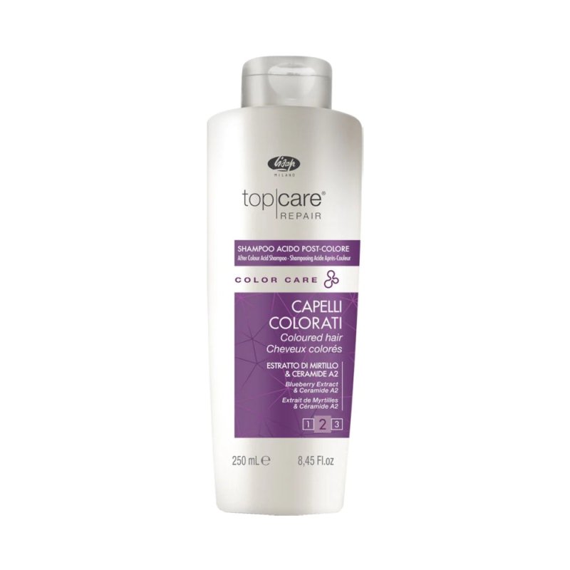 Lisap Top Care Repair Shampoo Acido Post Colore - Planethair 