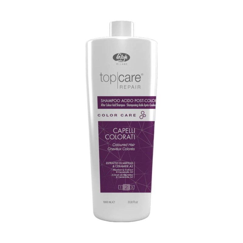 Lisap Top Care Repair Shampoo Acido Post Colore - Capelli Colorati - 40%