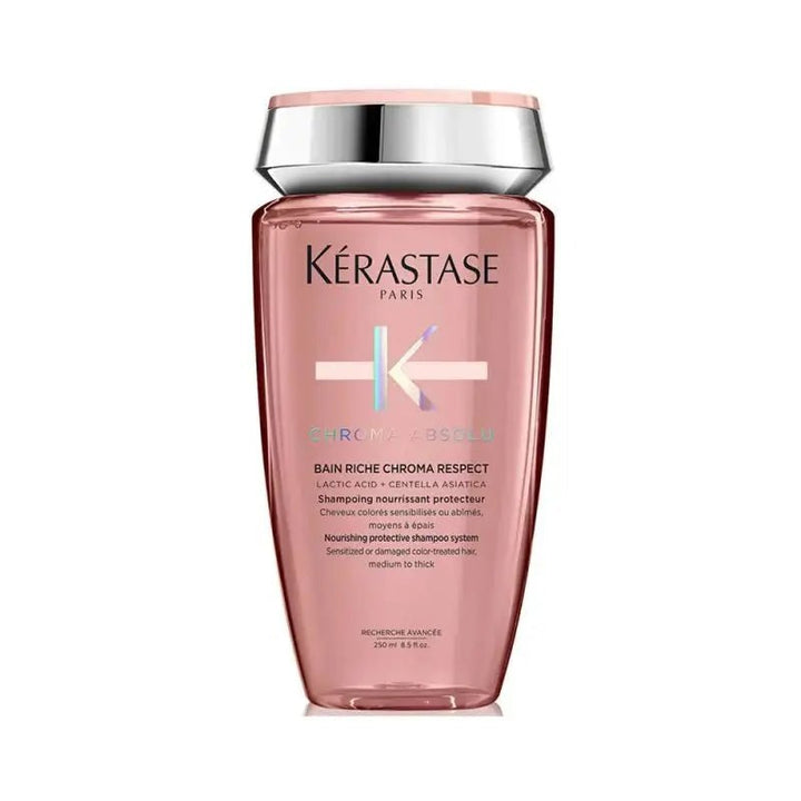 Kerastase Bain Riche Chroma Respect Shampoo Capelli Colorati Medi/Grossi - Planethair 