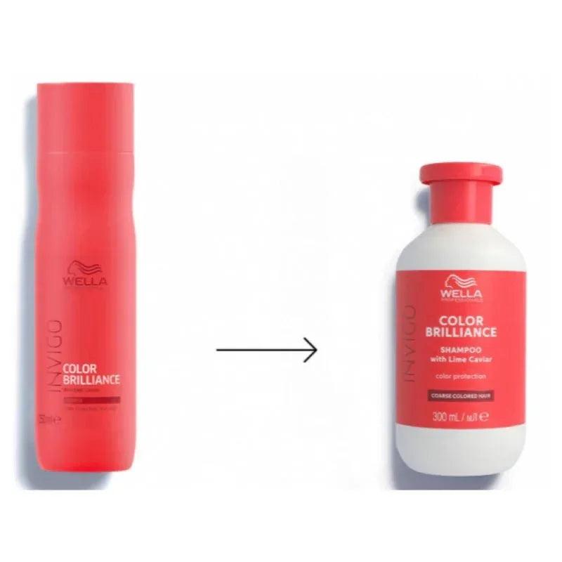 Wella Invigo Color Brilliance Shampoo capelli colorati grossi 300ml - Planethair