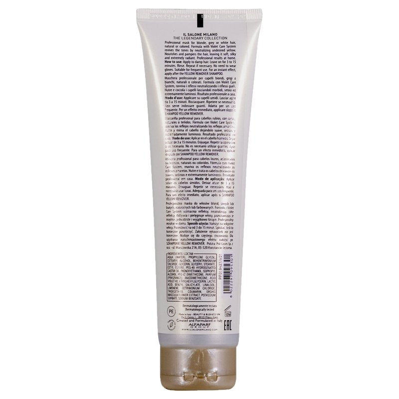 Il Salone Milano Yellow Remover Maschera antigiallo 150ml - Planethair 