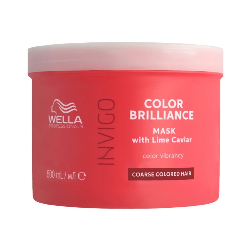 Wella Invigo Vibrant Color Mask Capelli Grossi 500ml - Planethair 