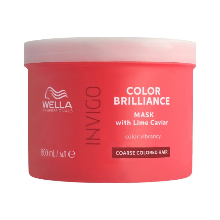 Wella Invigo Vibrant Color Mask Capelli Grossi 500ml - Capelli Colorati/Meches - Capelli