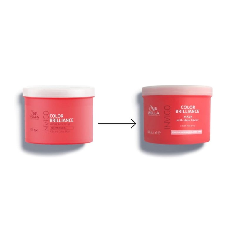 Wella Invigo Vibrant Color Mask Capelli Grossi 500ml - Planethair 