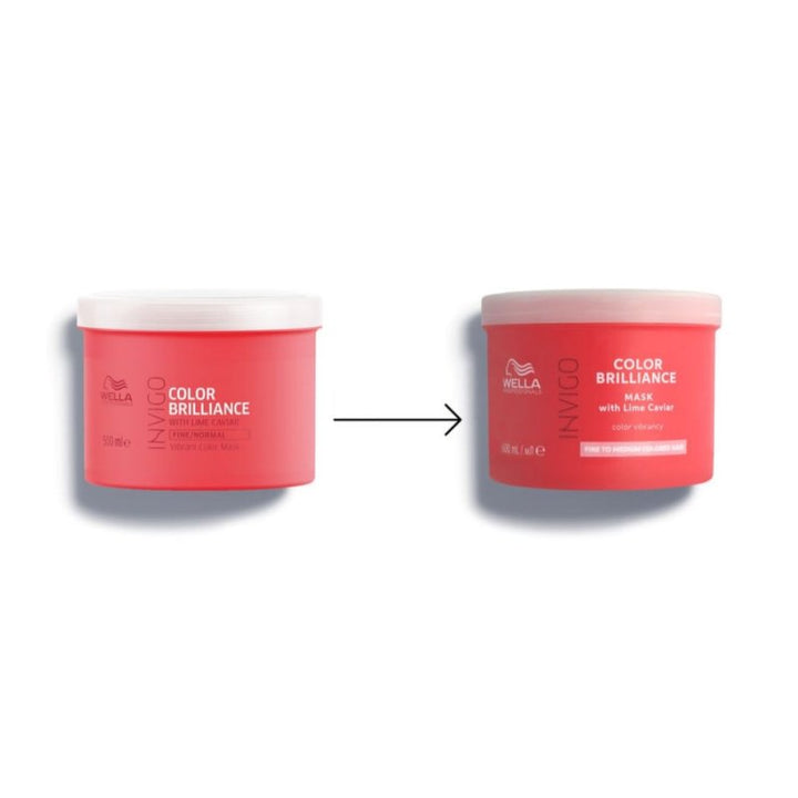 Wella Invigo Vibrant Color Mask Capelli Grossi 500ml - Planethair 