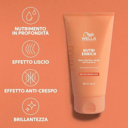 Wella Invigo Nutri Enrich Frizz Control Cream capelli secchi 150ml - Planethair