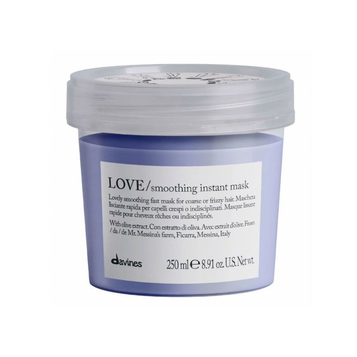 Davines Love Smoothing Instant Maschera Lisciante Capelli - Planethair 