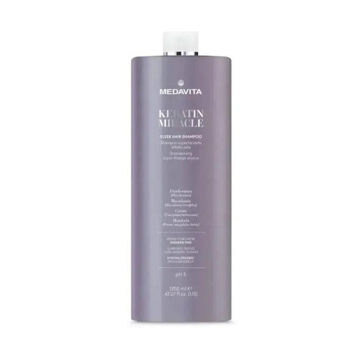 Medavita Keratin Miracle Sleek Hair Shampoo lisciante - Planethair 