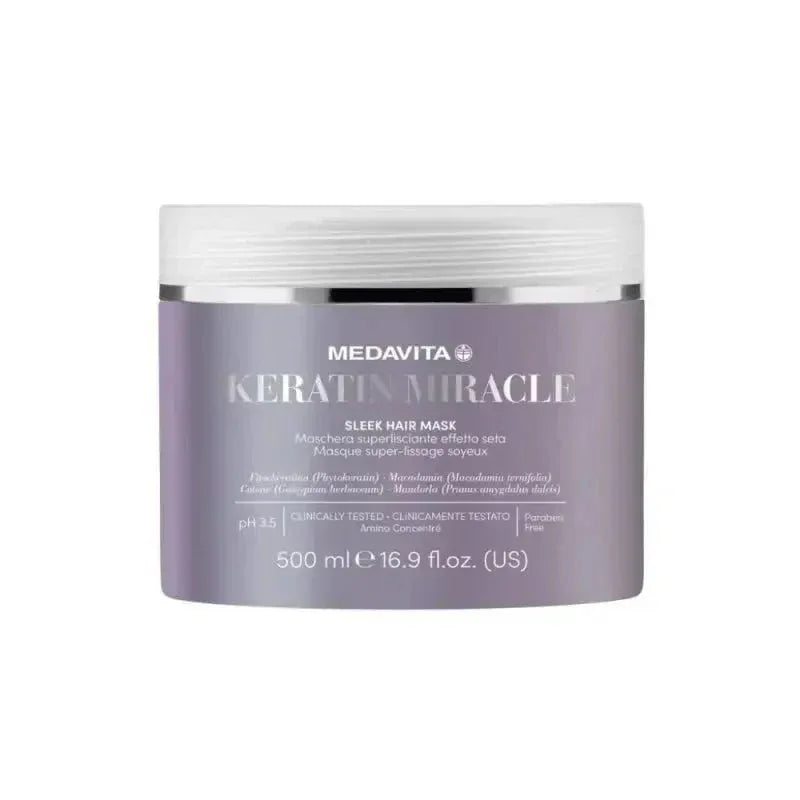 Medavita Keratin Miracle Sleek Hair Mask maschera lisciante capelli - Planethair