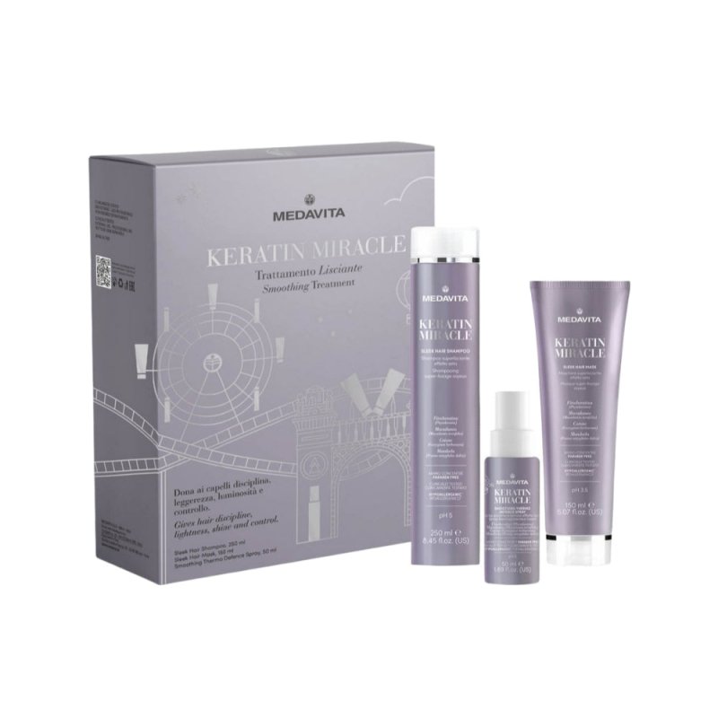 Medavita Keratin Miracle Kit Capelli Crespi - Planethair 