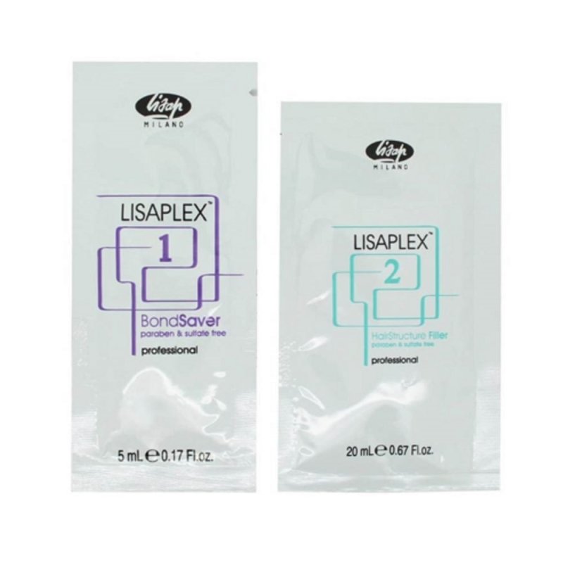 Lisap Lisaplex Single Application Kit Bustine capelli decolorati - Planethair 