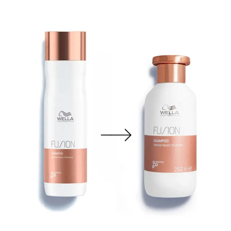 Wella Fusion Intense Repair Shampoo capelli danneggiati 250ml - Planethair 