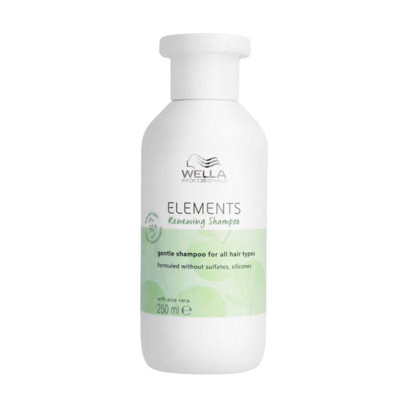 Wella Professionals Elements Renewing Shampoo Rigenerante 250ml - Capelli Danneggiati - Bio e Naturali