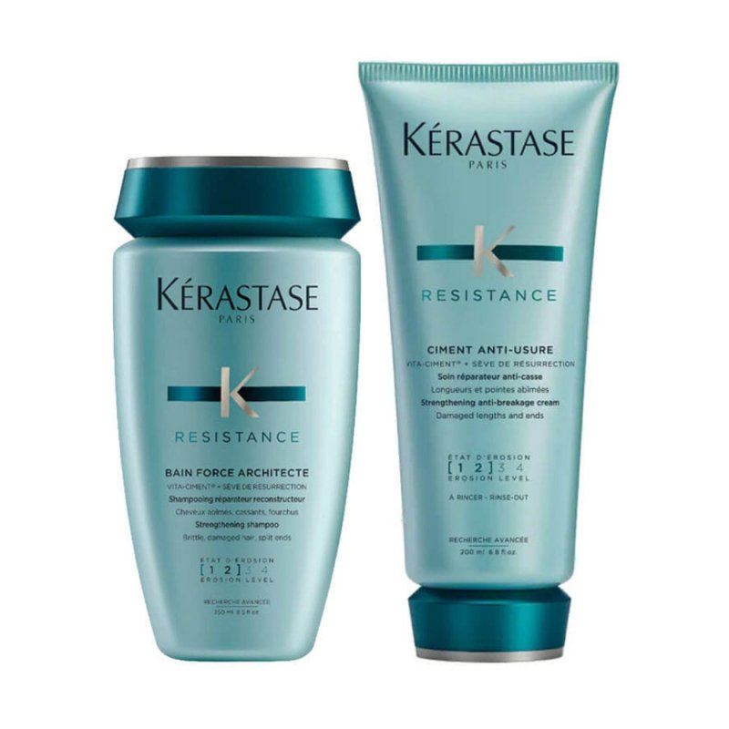Kerastase Resistance Kit Shampoo e Conditioner - Capelli Danneggiati - 20-30% off