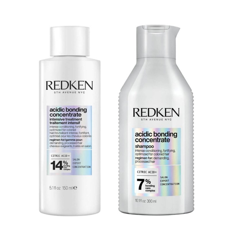 Redken Acidic Bonding Kit Treatment e Shampoo capelli danneggiati - Planethair 
