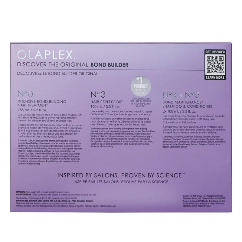 Olaplex Hair Repair Treatment Kit Trattamento Ricostruzione Capelli - Capelli Danneggiati - Capelli