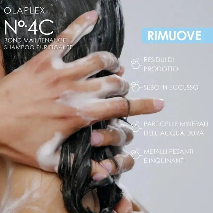 Olaplex No. 4C Bond Maintenance Clarifying Shampoo 250ml - Planethair 