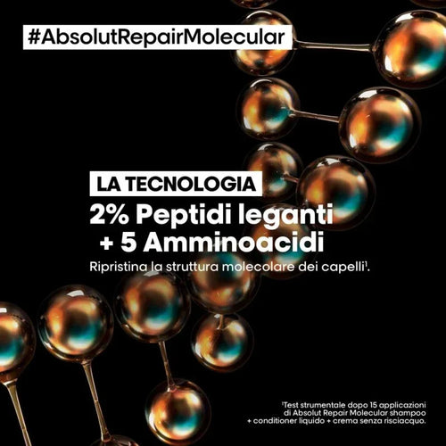 L'Oreal Professionnel Absolut Repair Molecular Conditioner e Mask Kit - Planethair