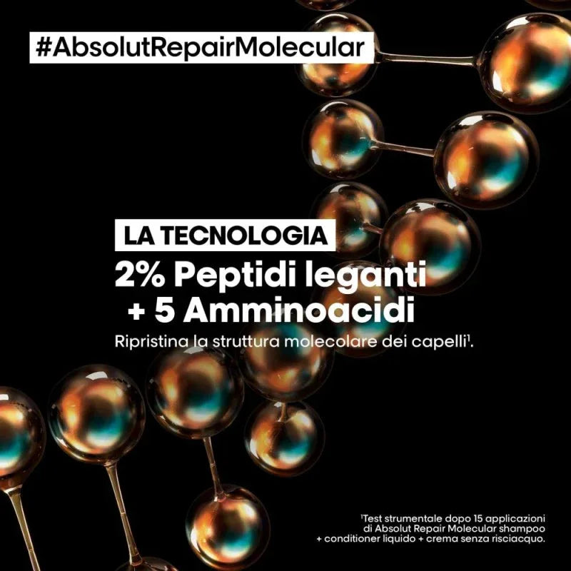 L'Oreal Professionnel Absolut Repair Molecular Shampoo e Conditioner Kit - Planethair