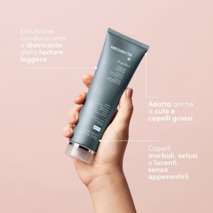 Medavita Riequilibre Hair & Scalp Balancing Conditioner capelli grassi 150ml - Planethair 