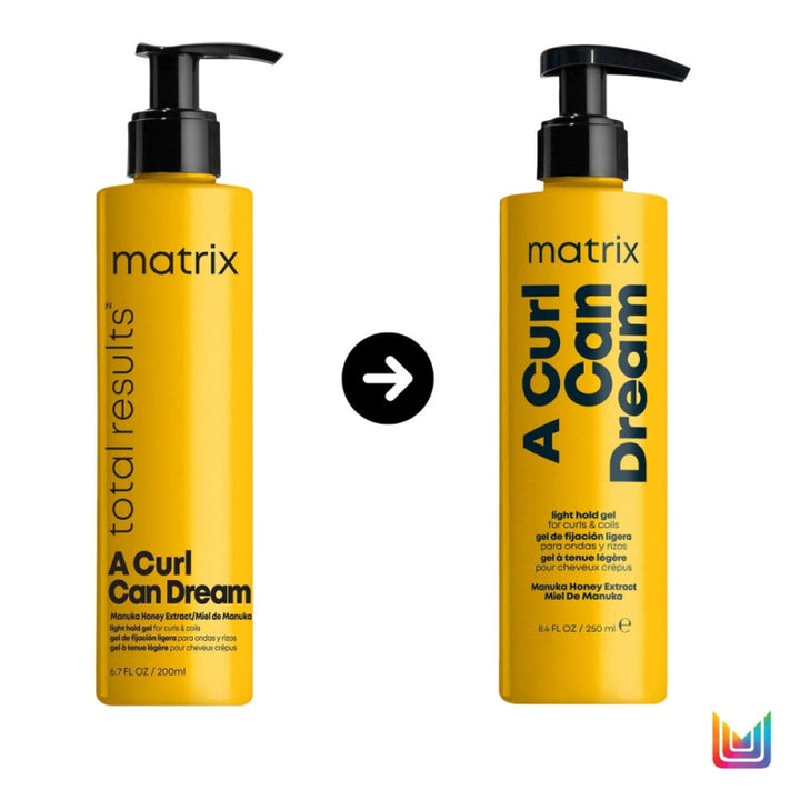 Matrix A Curl Can Dream Light Hold Gel capelli ricci 250ml - Planethair 
